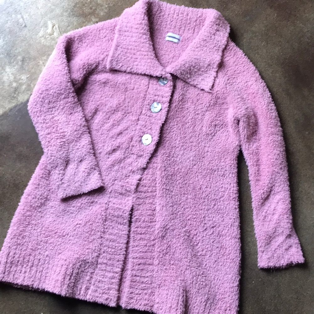 Pink Fluffy Soft Surroundings Jacket